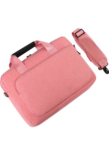 MacBook Pro Air Için 12,5 Inç Dizüstü Bilgisayar Omuz Çantası, Oxford Kumaş+Polyester Dizüstü Bilgisayar Saklama Kılıfı - Pembe (Yurt Dışından)