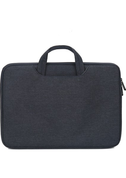 N004 Toz Geçirmez Dizüstü Bilgisayar Çantası, Not Defteri Taşıma Çantası, Kol Çantası, Evrak Çantası, 15,6 Inç Dizüstü Bilgisayar Için - Lacivert (Yurt Dışından)