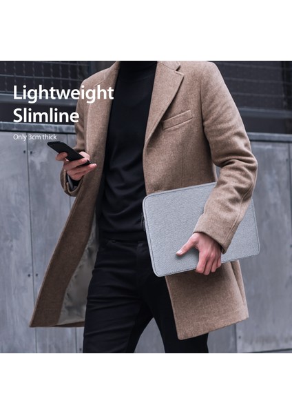 Dux Ducıs Lbda Serisi 14-15,4 Inç Dizüstü Bilgisayar Çantası Yumuşak Astarlı Dizüstü Bilgisayar Kılıfı - Açık Gri (Yurt Dışından) modelleri