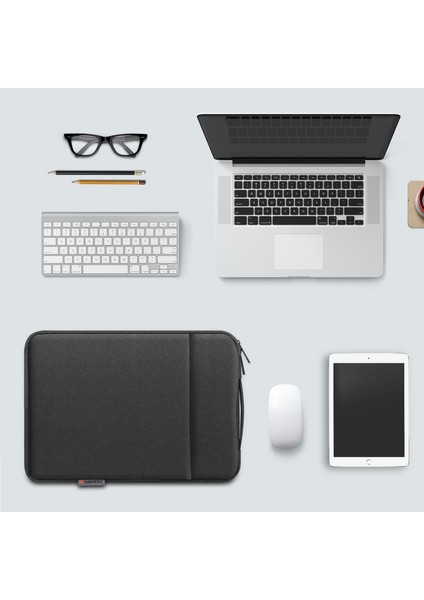 Haweel HWL7020 14-15 Inç MacBook Pro 14 Inç (2021) / 15 Inç (2013) / (2016) Çizilmeye Dalı Taşıma Çantası Saplı Taşınabilir Kol Çantası - Siyah (Yurt Dışından) fiyatları