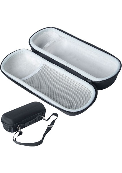 Harman Kardon Luna Bluetooth Uyumlu Hoparlör Için Omuz Askılı Çizilmez Kılıflı Saklama Çantası - Gri Astar (Yurt Dışından)