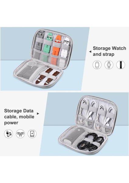 Haweel HWL2124 Taşınabilir Saat Kayışı Düzenleyici Saat Kayışı Saklama Çantası Seyahat Çantası - Gri (Yurt Dışından) modelleri
