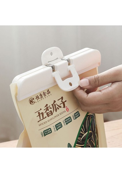 2 Adet Ev Tipi Gıda Sızdırmazlık Klipsleri Nem Geçirmez Gıda Taze Tutma Klipsleri Patates Cipsi Poşeti / Atıştırmalık Poşeti / Ekmek Poşeti Için (Boyut: L) (Yurt Dışından) modelleri