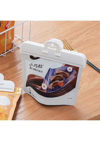 2 Adet Ev Tipi Gıda Sızdırmazlık Klipsleri Nem Geçirmez Gıda Taze Tutma Klipsleri Patates Cipsi Poşeti / Atıştırmalık Poşeti / Ekmek Poşeti Için (Boyut: L) (Yurt Dışından) fırsatları