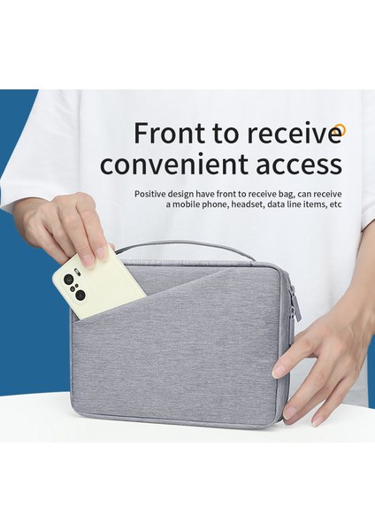 Bubm BM01101010 Büyük Kapasiteli Dijital Saklama Çantası Düzenleyici Şarj Kabloları Sabit Disk Seyahat Çantası - Gri (Yurt Dışından) fiyatları