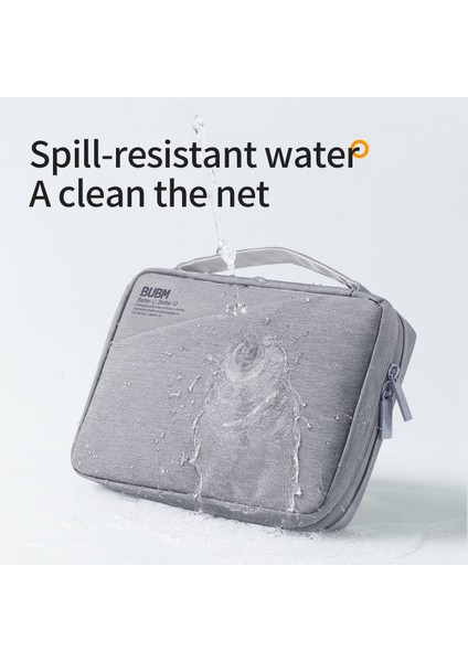 Bubm BM01101010 Büyük Kapasiteli Dijital Saklama Çantası Düzenleyici Şarj Kabloları Sabit Disk Seyahat Çantası - Gri (Yurt Dışından) modelleri