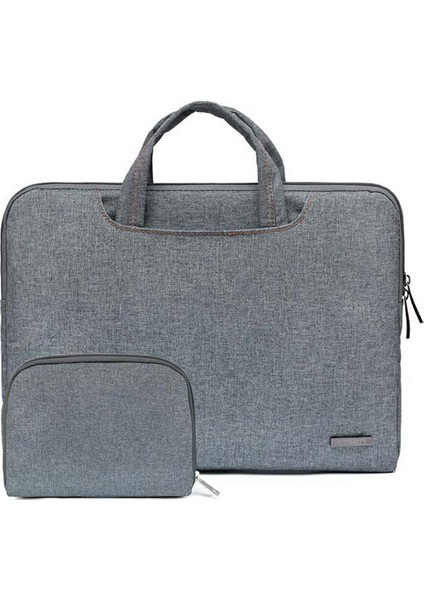 Lısen Iş Stili Taşıma Çantası 15,6 Inç Dizüstü Bilgisayarlar Için Taşınabilir Saklama Çantası Mini Çantalı - Koyu Gri (Yurt Dışından)