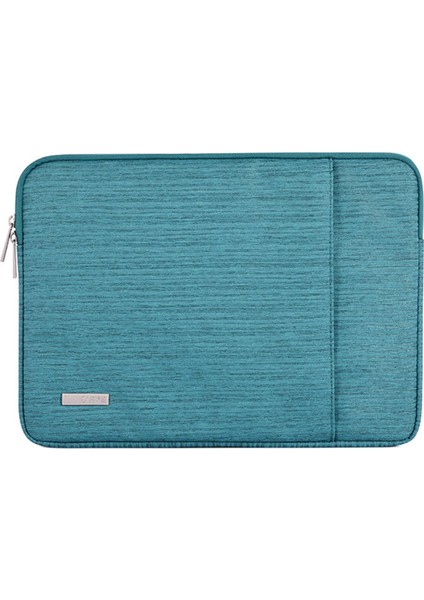 Canvasartısan L28-19 15 Inç Dizüstü Bilgisayar Taşıma Çantası Darbeye Dalı Koruyucu Kılıf Iş Stili Dizüstü Bilgisayar Kılıfı (Yatay Tip) - Açık Yeşil (Yurt Dışından)