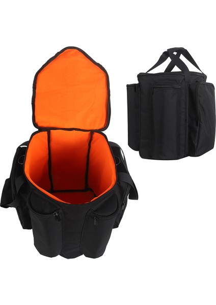 Bose S1 / S1 Pro / S1 Pro+ Saklama Çantası Bluetooth Uyumlu Hoparlör Polyester Omuz Askılı El Çantası - Siyah+Turuncu (Yurt Dışından)