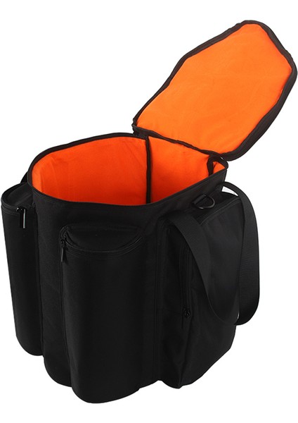 Bose S1 / S1 Pro / S1 Pro+ Saklama Çantası Bluetooth Uyumlu Hoparlör Polyester Omuz Askılı El Çantası - Siyah+Turuncu (Yurt Dışından) fırsatları
