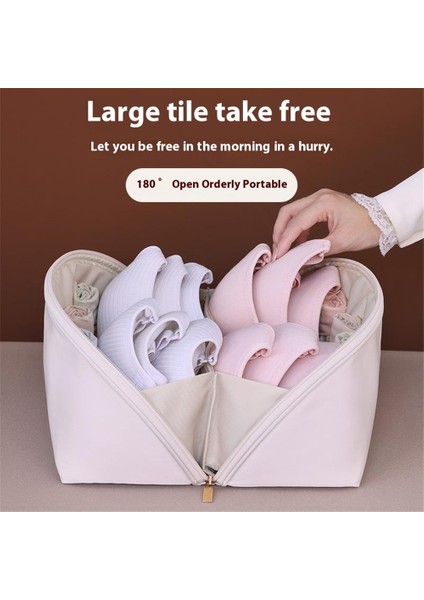 1004 Seyahat Taşınabilir Iç Çamaşırı Saklama Çantası Yurt Iç Çamaşırı Çorap Sütyen Saklama Çantası - Pembe (Yurt Dışından) modelleri