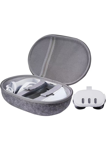 Gamwıng B05 Meta Quest 3 Sert Kabuk Koruma Kılıfı Eva + Keçe Saklama Çantası (Yurt Dışından) modelleri