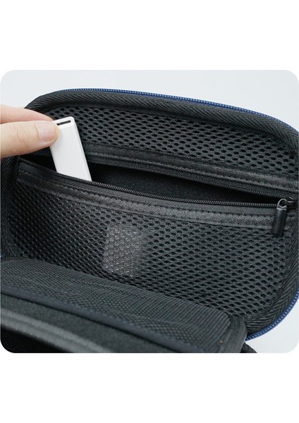 Dijital Aksesuar Çantası Eva+Polyester Veri Kablosu Power Bank Fare Taşıma Çantası - Siyah (Yurt Dışından) fırsatları