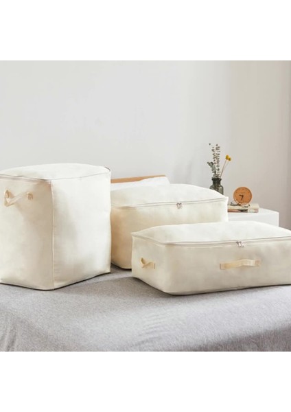 Moho&home MDJ-618012 Yorgan Battaniye Dolap Düzenleyici 600D Oxford Kumaş Saklama Çantası - Yüksek Tip / Gri (Yurt Dışından) modelleri