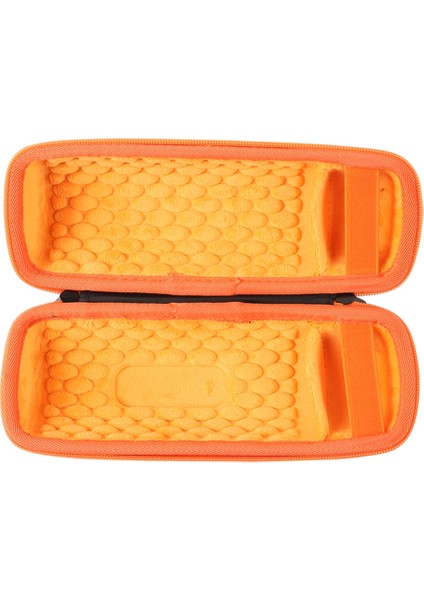 Flip 7 / Flip 6 / Flip 5 Hoparlör Kılıfı Için Darbeye Dalı Saklama Çantası, Karabina ve Omuz Askısı - Turuncu Astarlı (Yurt Dışından) modelleri