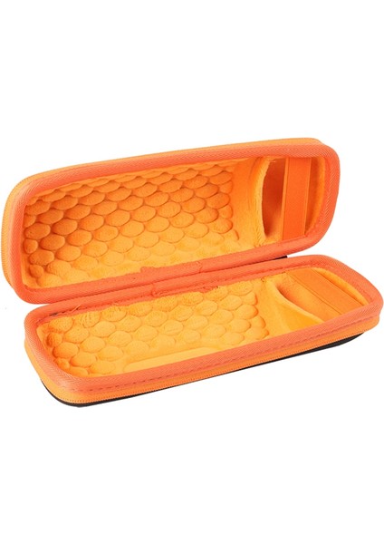 Flip 7 / Flip 6 / Flip 5 Hoparlör Kılıfı Için Darbeye Dalı Saklama Çantası, Karabina ve Omuz Askısı - Turuncu Astarlı (Yurt Dışından) fırsatları