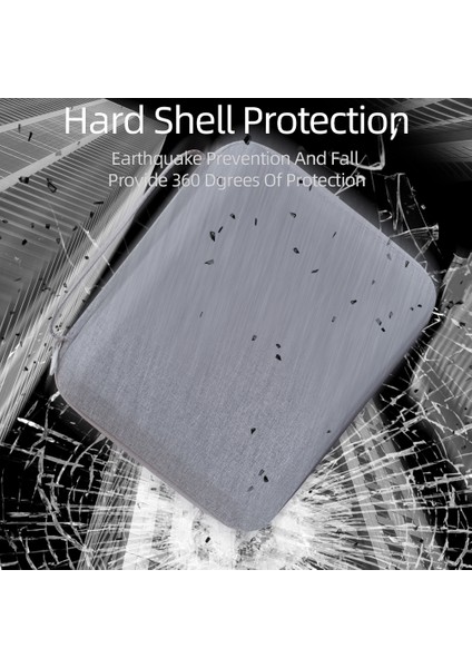 Fımı Mını 3 Çizilmez Taşıma Çantası Sert Kabuklu El Çantası Rc Drone Saklama Çantası - Gri / Siyah (Yurt Dışından) modelleri