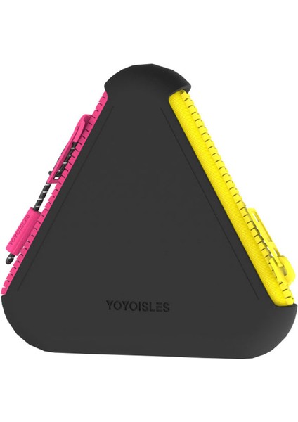 Yoyoısles Air2 Eva Mini Taşınabilir Saklama Çantası Çift Fermuarlı Tasarım Yumuşak Darbeye Dalı Taşıma Çantası - Jet Siyah 221 (Yurt Dışından)