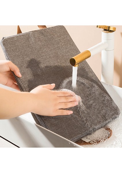 Ev 26L Düzenleyici Çanta Katlanabilir Metal+Kumaş Saklama Kutusu Giysiler ve Battaniyeler Için - Gri (Yurt Dışından) indirimleri