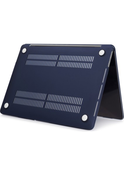 Mat Pc Ön ve Arka Koruyucu Telefon Kılıfı Cep Telefonu Çantası Kabuğu MacBook Pro 13 Inç A1706 / A1708 / A1989 / A2159 / A2251 / A2289 / A2338 - Lacivert (Yurt Dışından) indirimleri