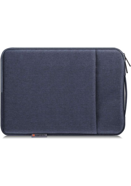 Haweel HWL7020 14-15 Inç MacBook Pro 14 Inç (2021) / 15 Inç (2013) / (2016) Çizilmeye Dalı Taşıma Çantası Saplı Taşınabilir Kol Çantası - Mavi (Yurt Dışından)