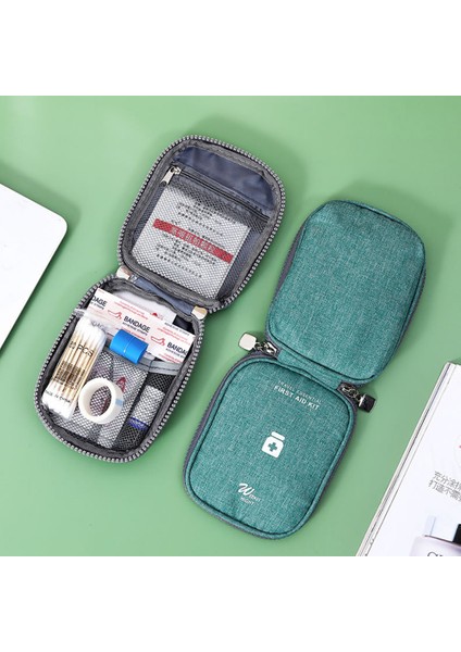 TB-0623 Ilaç Çantası Hap Saklama Ilaç Hap Kutusu Kılıfı Seyahat Ilaç Saklama Kutusu Çantası, Boyut: S - Şarap Kırmızısı (Yurt Dışından) fiyatları