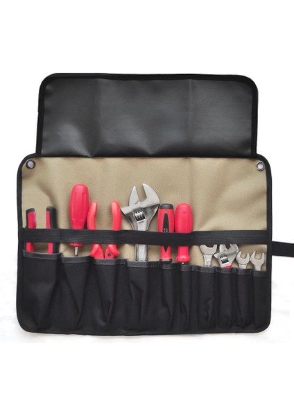 BA-G0012 Taşınabilir Alet Saklama Rulosu Çantası Tamir Aletleri Askılı Çanta Çok Cepli Düzenleyici (Yurt Dışından) fırsatları