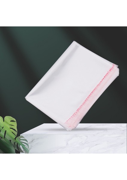 100 Adet 12X17 cm Şeffaf Kendinden Yapışkanlı Opp Paketleme Çantası Mücevher Kırtasiye Giysi Saklama Çantası, Çift Katmanlı 0,08 mm (Yurt Dışından) modelleri