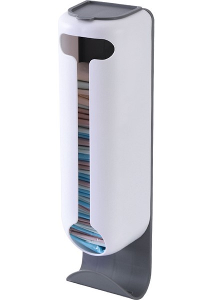 ZY-CF051 Delinmeyen Çöp Torbası Pp Saklama Kutusu Mutfak Duvara Monte Taze Tutma Torbası Tutucu (Yurt Dışından)