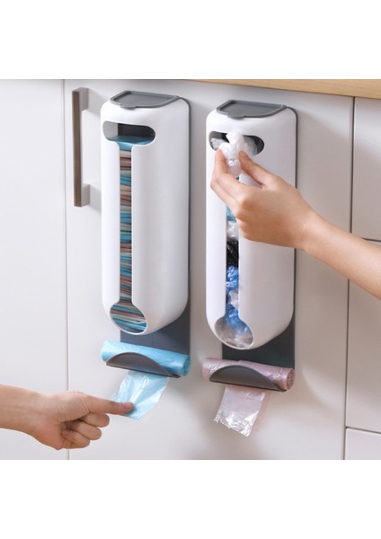 ZY-CF051 Delinmeyen Çöp Torbası Pp Saklama Kutusu Mutfak Duvara Monte Taze Tutma Torbası Tutucu (Yurt Dışından) fiyatları