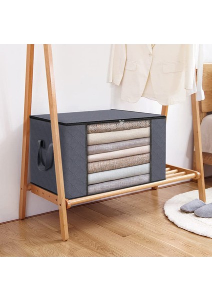 10 Adet 35L 50X35X20CM Yatak Altı Dokumasız Konteyner Kutusu Battaniye Yorgan Saklama Çantası (Yurt Dışından) fiyatları