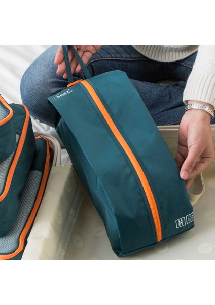 Suzy CG452 Seyahat Düzenleyici Çanta 7 Parçalı Set Giysi Saklama Düzenleyici Çanta - Ordu Yeşili (Yurt Dışından) fırsatları