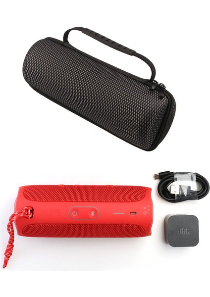 Flip 5 Bluetooth Uyumlu Hoparlör Için Taşınabilir Koruyucu Kılıf Hoparlör Taşıma Çantası - Siyah (Yurt Dışından) modelleri
