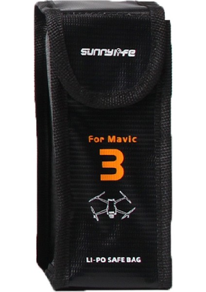 Sunnylıfe M3-DC104 Djı Mavic 3 Için Patlamaya Dalı Pil Güvenlik Çantası Lityum Pil Saklama Kılıfı (Yurt Dışından)