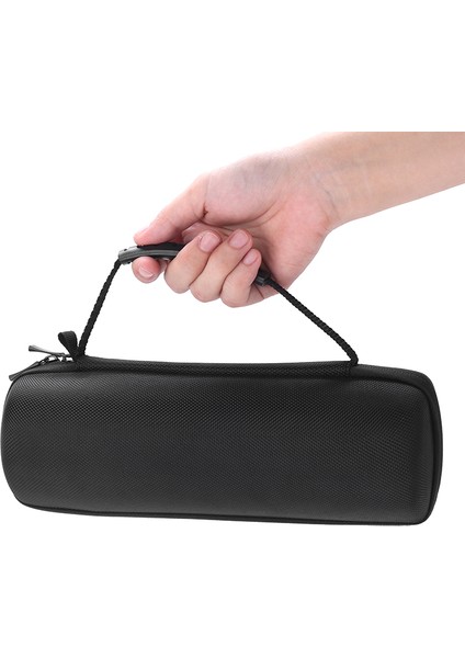 Flip 6 Bluetooth Uyumlu Hoparlör Için Çizilmez Taşıma Çantası Taşınabilir Saklama Çantası - Tamamen Siyah (Yurt Dışından)