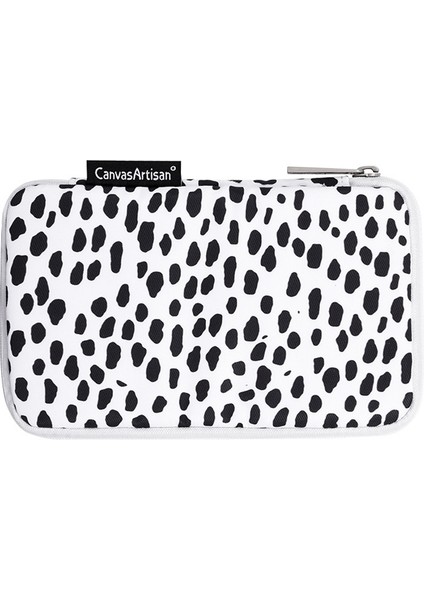 Canvasartısan H36-S21 Nokta Baskılı Dijital Aksesuarlar Fermuarlı Saklama Kutusu Telefon Fare Taşıma Çantası (Yurt Dışından)