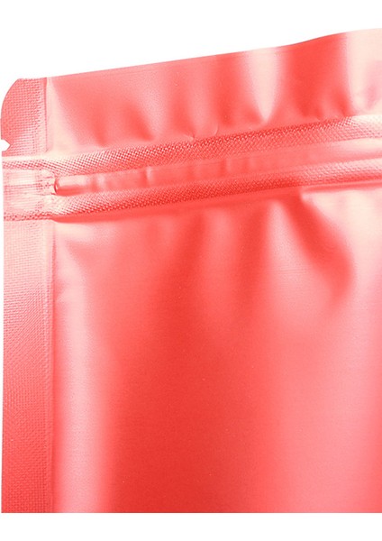 MX-104 100 Adet 16X24CM+4CM Tekrar Kapatılabilir Fermuarlı Ayaklı Poşetler 20C Renkli Koku Geçirmez Saklama Poşeti - Kırmızı (Yurt Dışından) modelleri