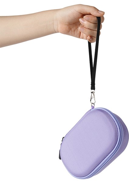 Clip 5 Bluetooth Uyumlu Hoparlör Saklama Çantası ve Silikon Koruyucu Kılıf Seti - Mor + Koyu Mavi (Yurt Dışından) fırsatları