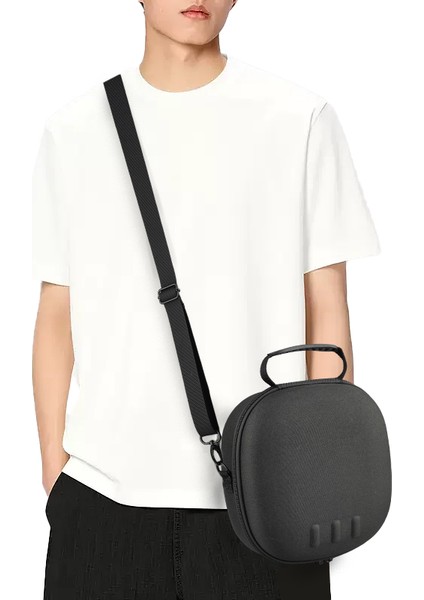 Meta Quest 3 Vr Gözlük Saklama Çantası Için Eva Sert Taşıma Çantası - Omuz Askılı - Siyah (Yurt Dışından) modelleri