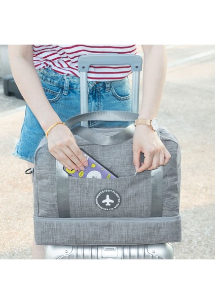 Alt Ayakkabı Cep Tasarımı Taşınabilir Seyahat Yüzme Mayo Giyim Taşıma Çantası Omuz Askılı - Siyah (Yurt Dışından) fiyatları