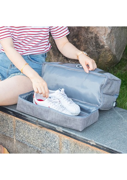 Alt Ayakkabı Cep Tasarımı Taşınabilir Seyahat Yüzme Mayo Giyim Taşıma Çantası Omuz Askılı - Siyah (Yurt Dışından) modelleri