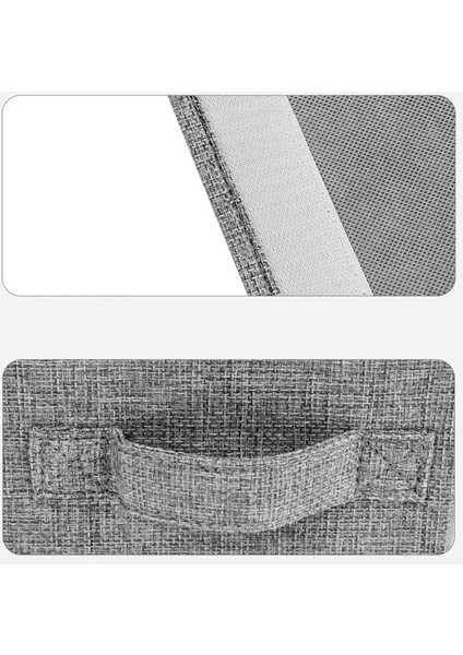 Moho&home MDJ6143 Görsel Pencereler Yorgan Saklama Çantası Yatak Örtüsü Yastık Kılıfı Gardırop Çarşaf Düzenleyici - Gri (Yurt Dışından) fırsatları