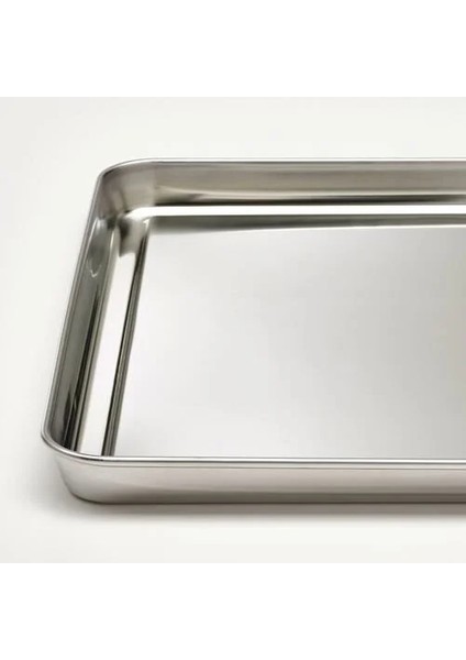 Grılltıder Tepsi Paslanmaz Çelik 40 x 30 cm fiyatları
