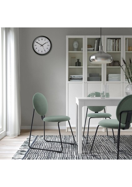 Manhult Döşemeli Sandalye Siyah Hakebo Gri Yeşil modelleri