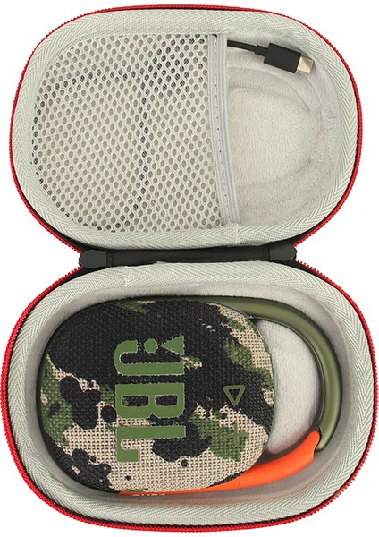 Clip4 Hoparlör Sert Eva Saklama Kutusu Seyahat Taşınabilir Çantası - Siyah/gri (Yurt Dışından) modelleri