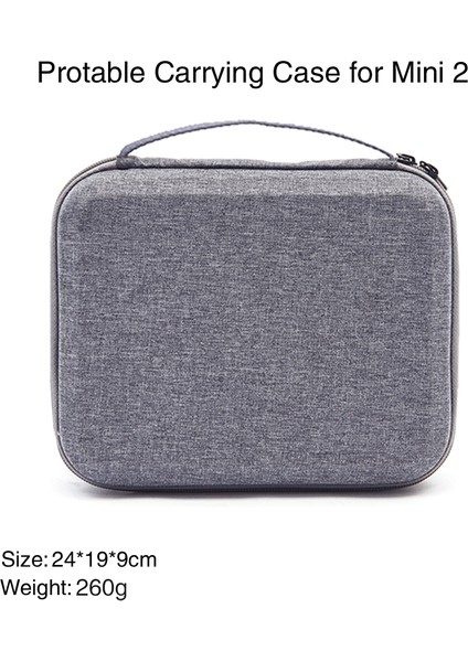 Djı Mavic Mini 2 / Mini 2 Se / Mini 4K Drone Uzaktan Kumanda Aksesuarları Için Taşınabilir El Çantası Taşıma Çantası Saklama Çantası - Gri / Siyah Astar (Yurt Dışından) fırsatları