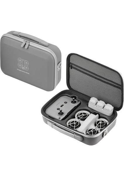 Djı Neo Drone Koruyucu Kılıf Omuz Askılı Taşınabilir Saklama Çantası - Gri (Yurt Dışından)