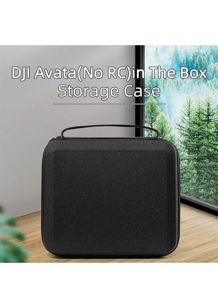 Djı Avata Taşınabilir Drone Saklama Çantası Sert Kabuklu Darbeye Dalı Taşıma Çantası - Siyah / Kırmızı Astar (Yurt Dışından) fiyatları