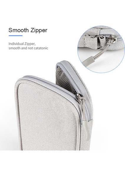 Seyahat Kablo Düzenleyici Su Geçirmez Taşınabilir Dijital Saklama Çantası, S Beden - Gri (Yurt Dışından) indirimleri