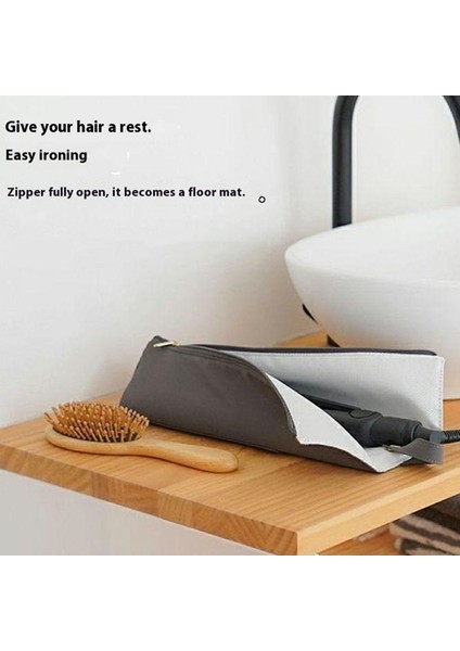 Taşınabilir Bukle Makinesi Saklama Çantası Isıya Dalı Seyahat Ev Bukle Makinesi Askılı Düzenleyici - Siyah (Yurt Dışından) fiyatları